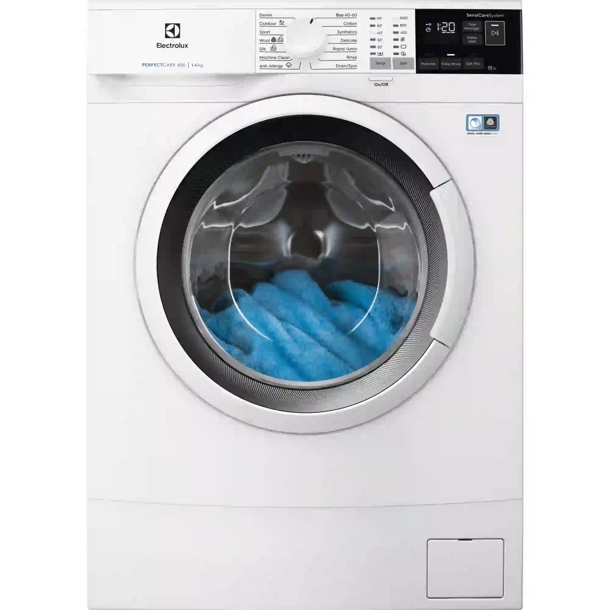 Serie 600 Tvättmaskin EW6S540W34 (4kg) - Electrolux - tvättmasking