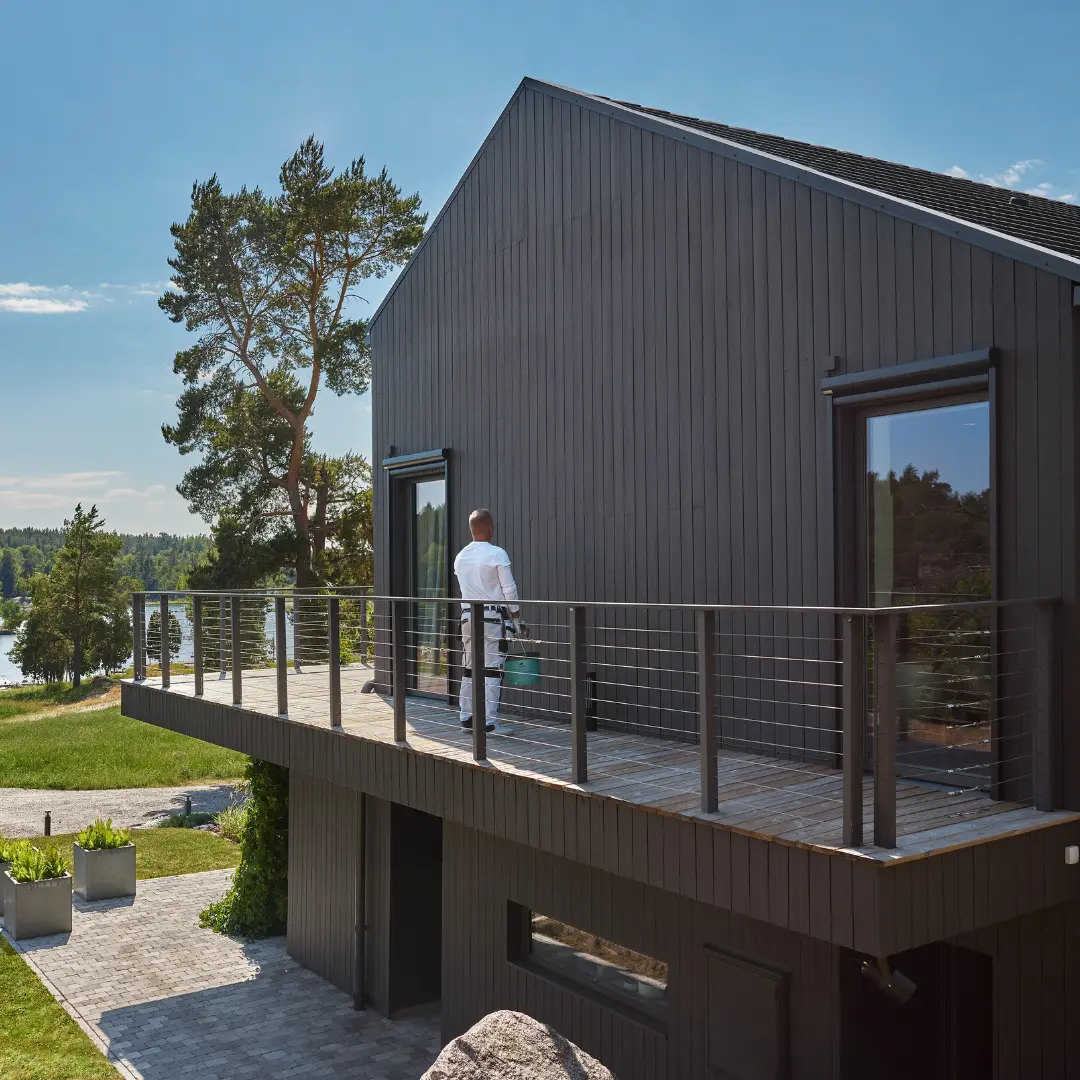 Fasadrenovering i Stockholm