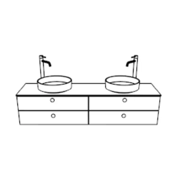 Kommod Air Solid 160 E