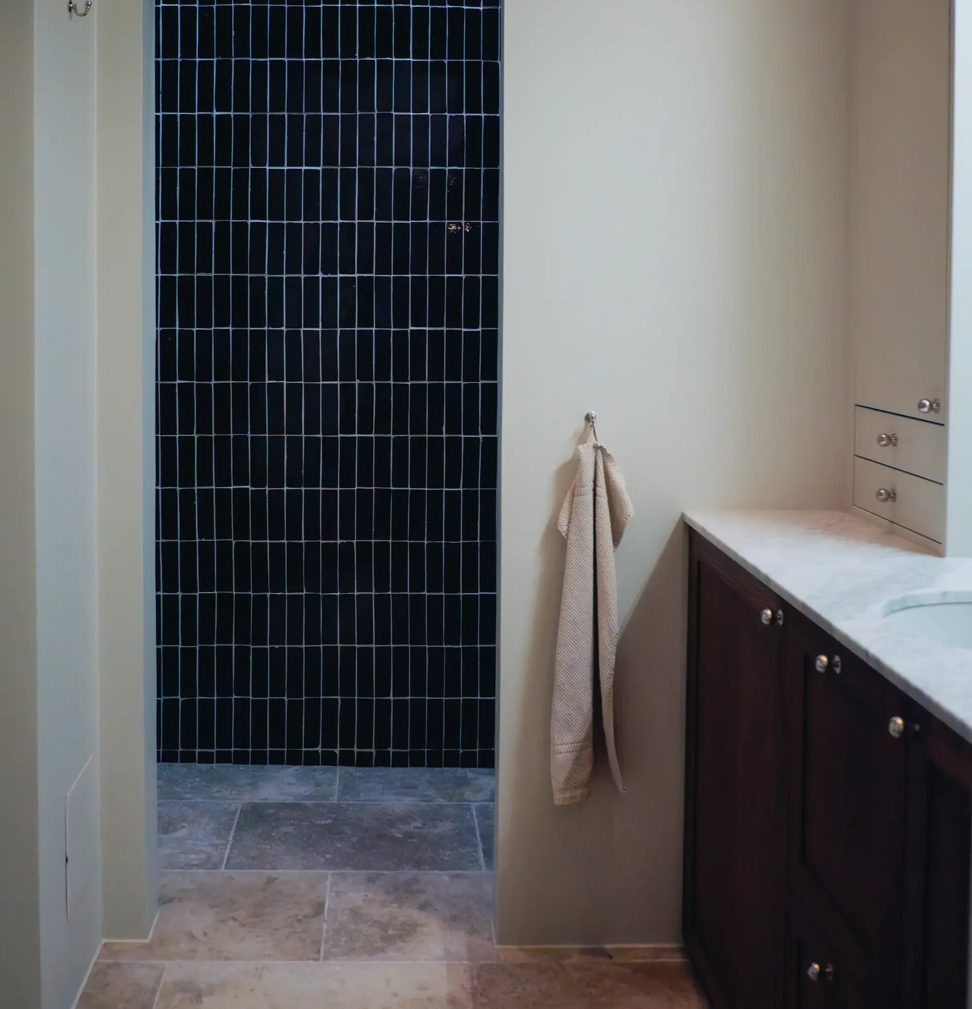 Badrumsrenovering som del av totalrenovering hos Ulrika och Martin