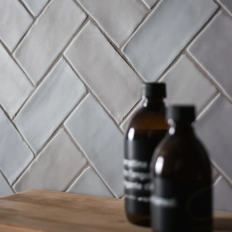 Kakel Kakelspecialisten Hops Matt Grigio 7,5x15 cm