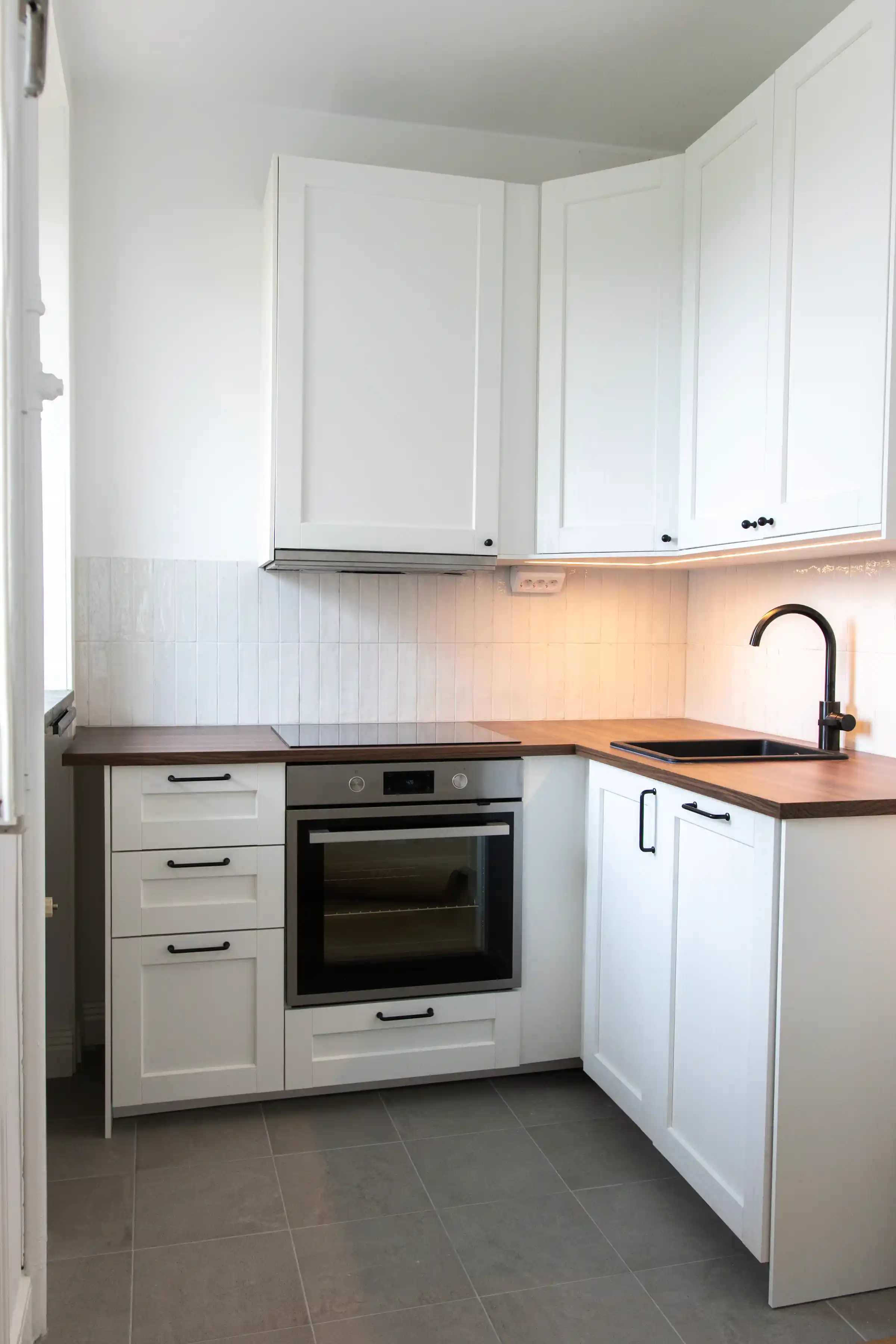 Före och efter köksrenoveringen