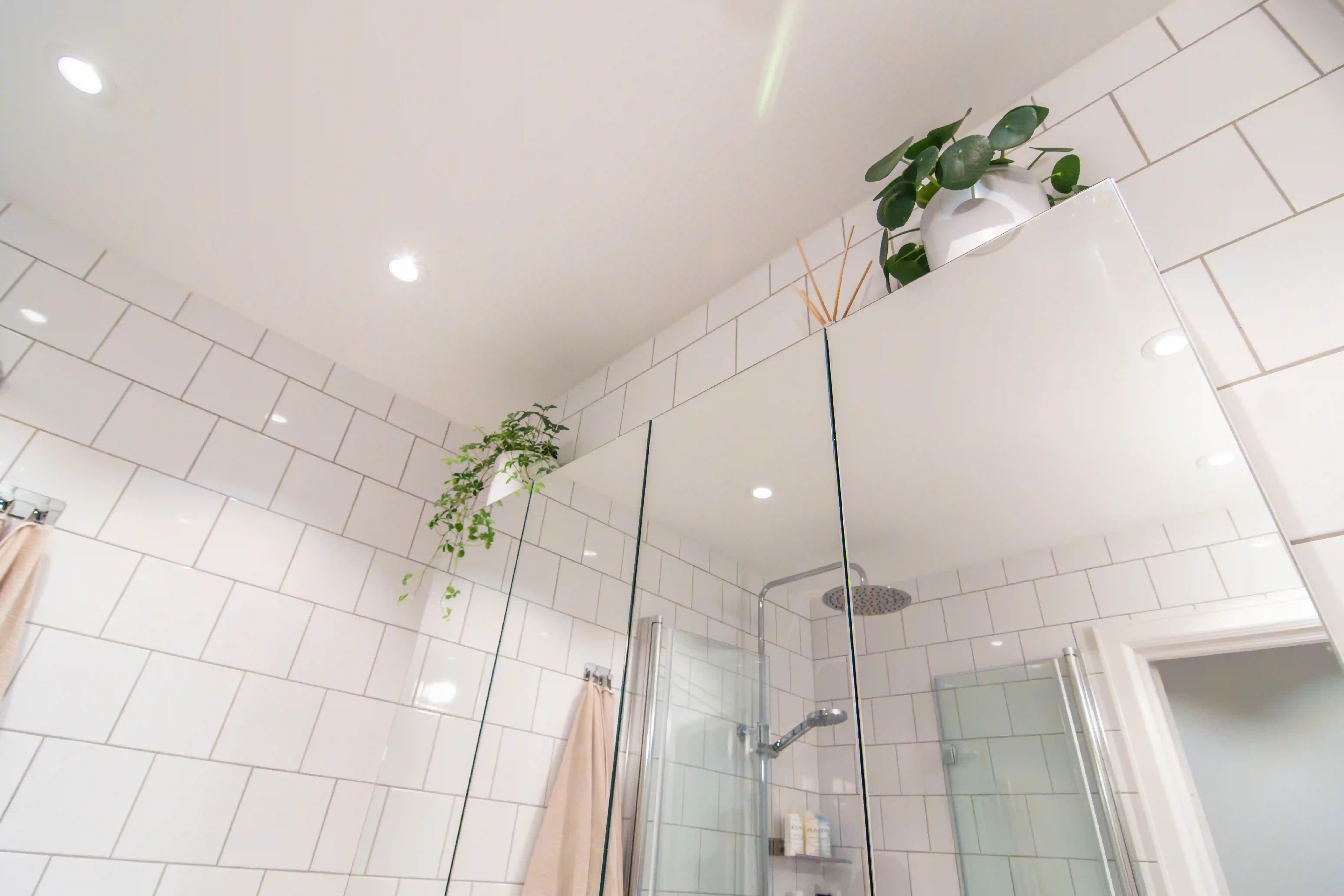 Spegelskåp i badrum