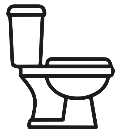 wc toalett ikonbild