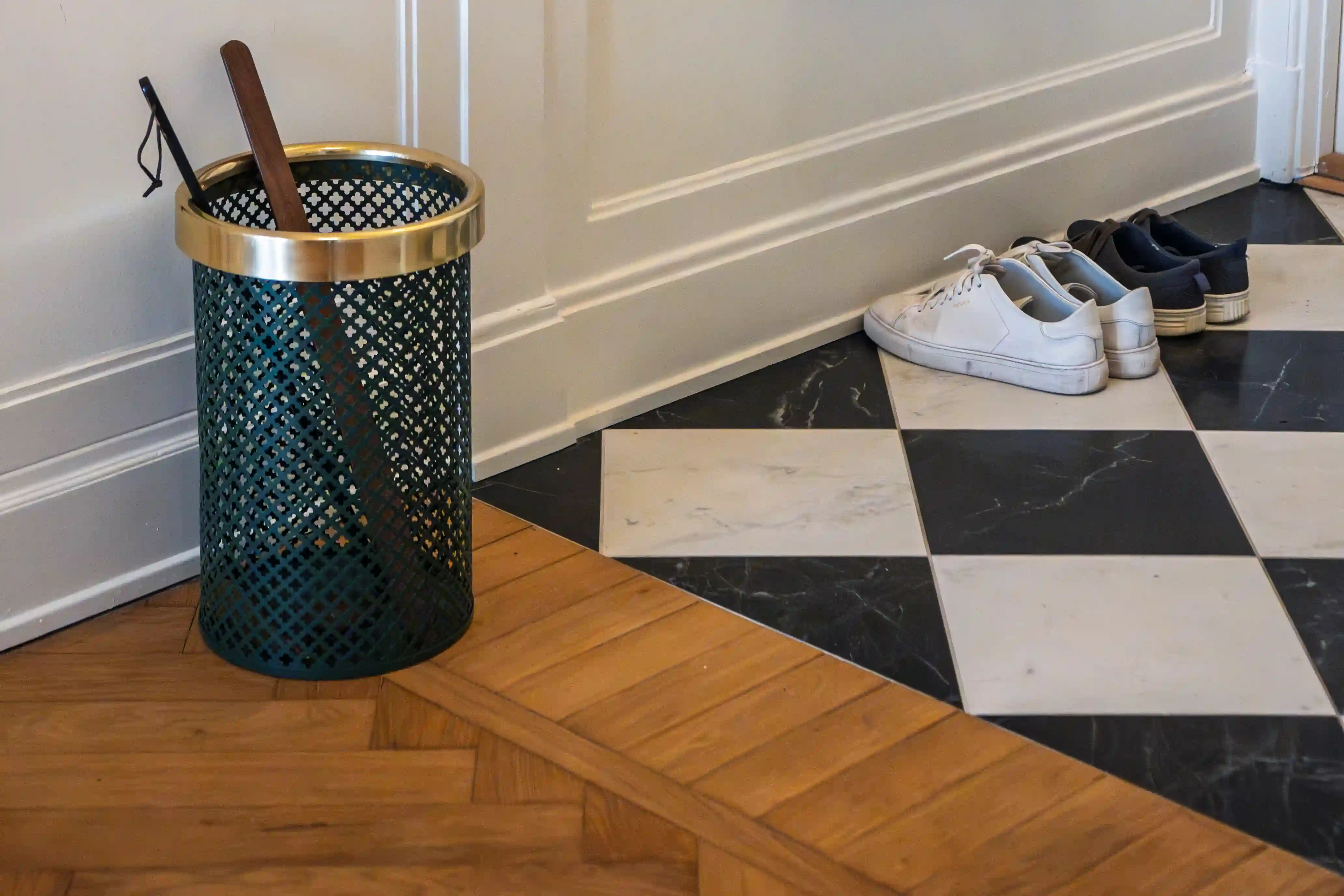 Stengolv möter parkett