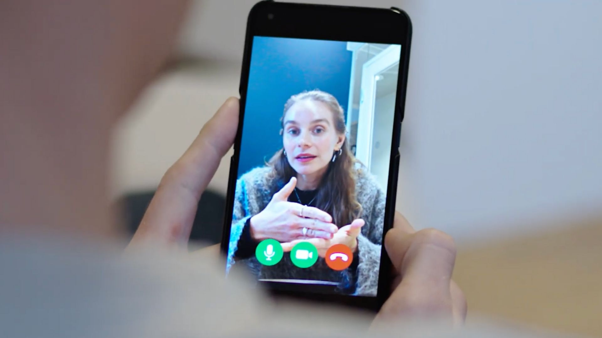 Videomöte med projektledare på Dryft