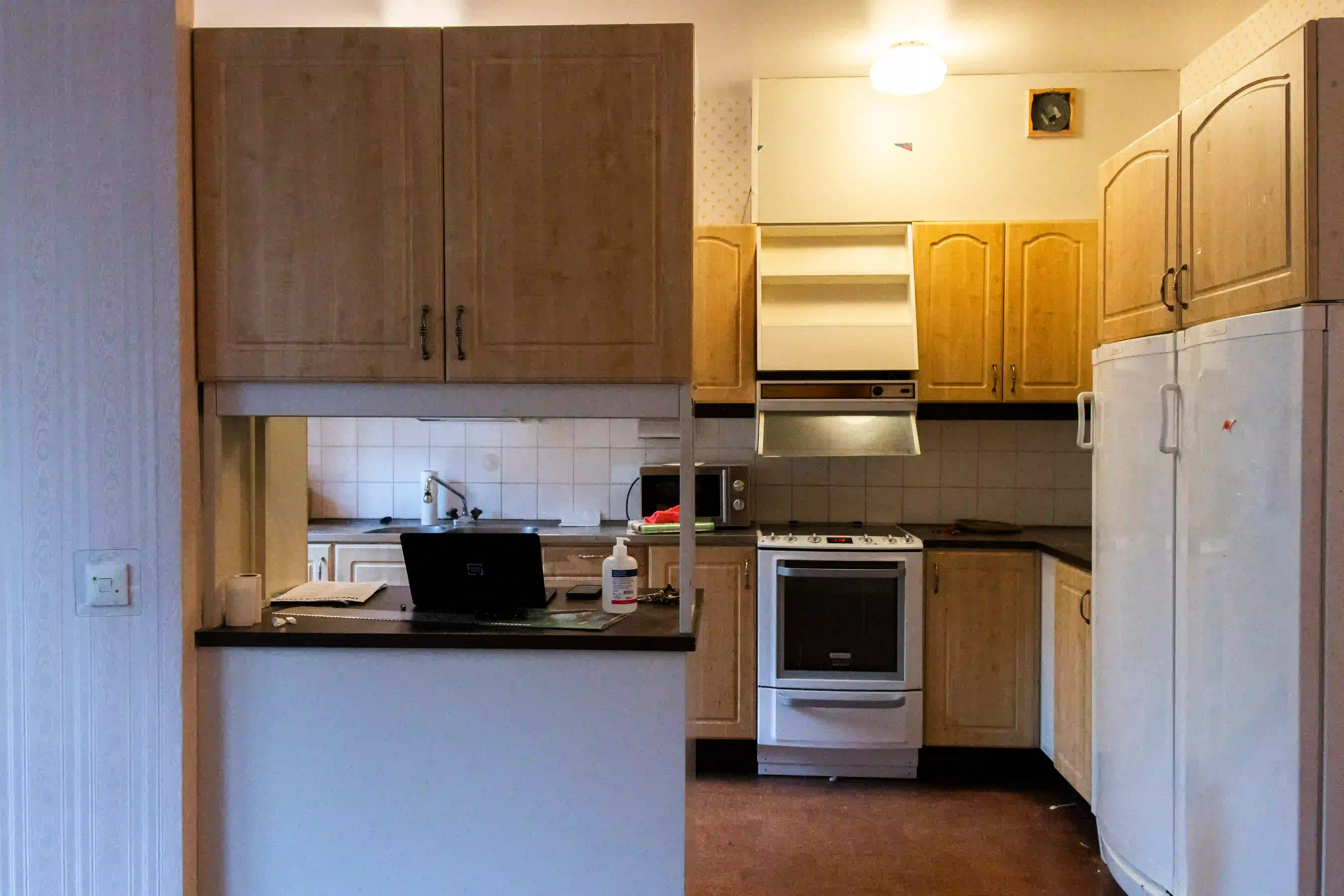 Före och efter köksrenovering