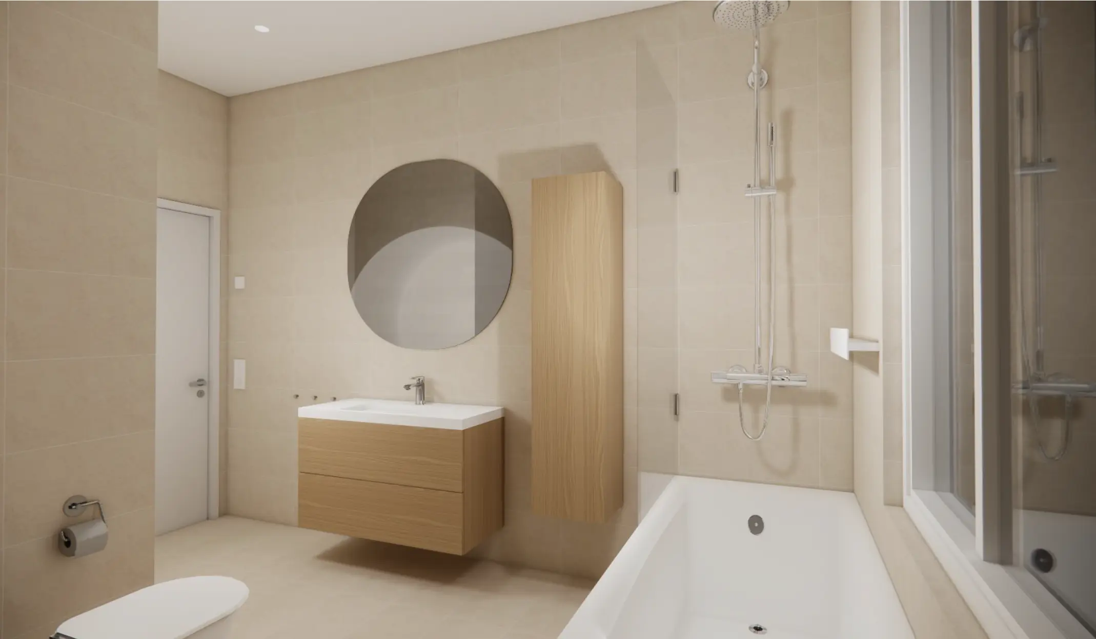 Planlösning för badrumsrenovering