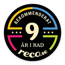 reco badge 9 years