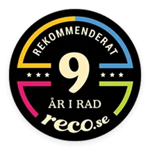 reco badge 9 years